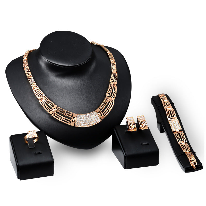 18K Gold Plated Jewelry Jewelry Set